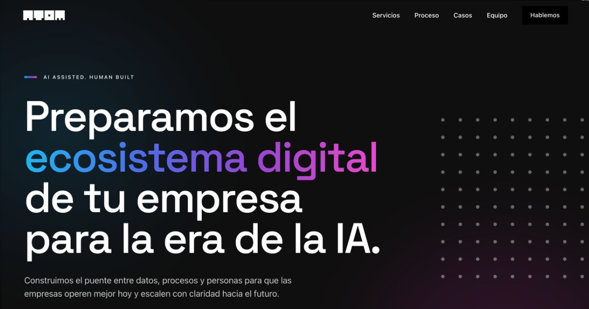 ATOM Studio — Interaction Studio